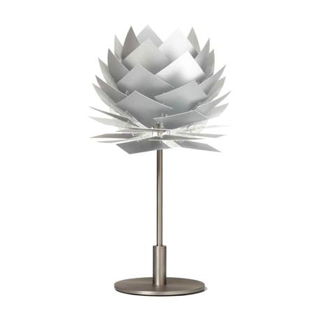 PineApple Høj Bordlampe Hvid/stål 